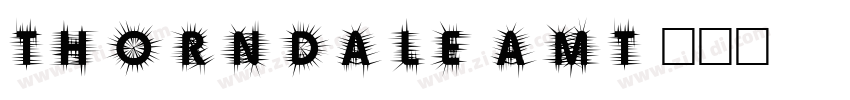 Thorndale AMT字体转换